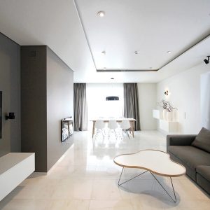 Phòng khách đơn giản hiện đại